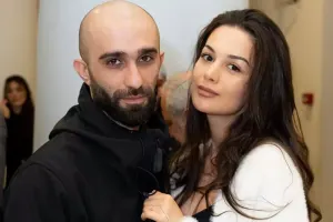 Əlixan xanımı ilə Romada