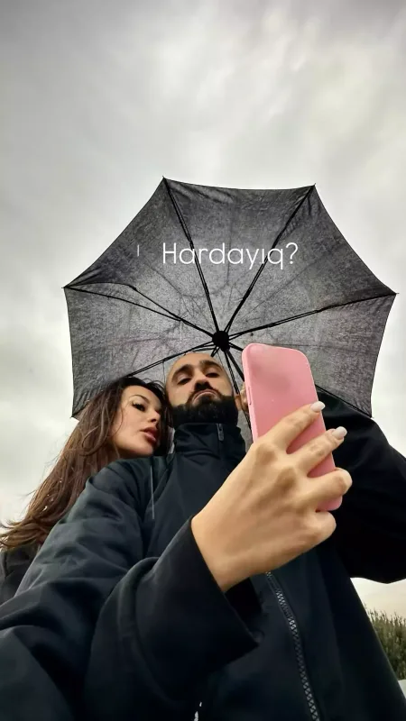 Əlixan xanımı ilə Romada