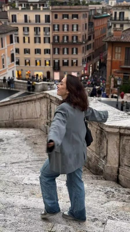 Talehlə xanımı Romada