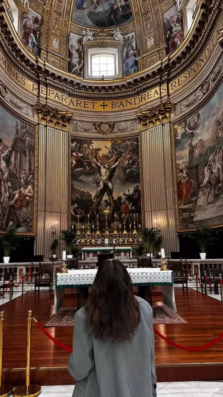 Talehlə xanımı Romada