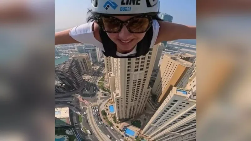 Anna Netrebko Dubayda göydə uçdu