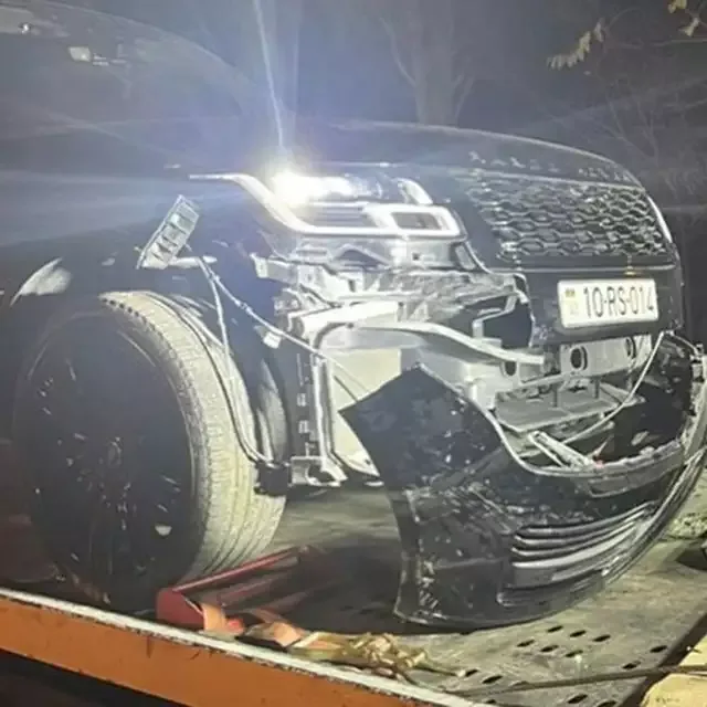 Rəşad Sadıqov qəzaya düşdü - Fotolar