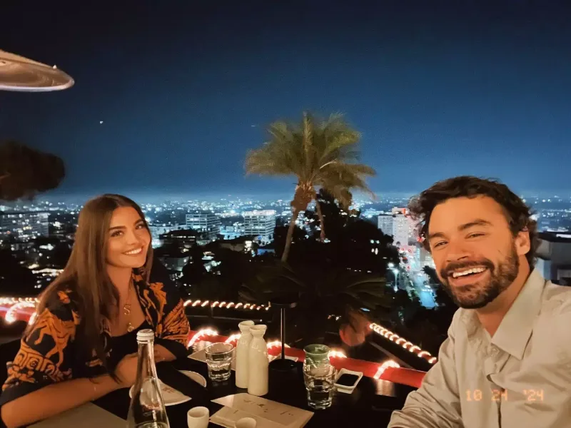 Doğum gününü əri ilə Los Ancelesdə qeyd etdi