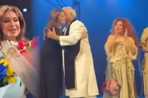 Həmkarlarından Sənubərə səhnədə ad günü sürprizi