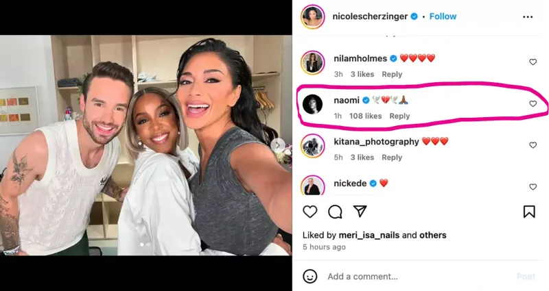 Naomidən sevgili olduğu Liamın ölümünə reaksiya