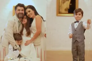 Evliliklərinin 12-ci ilini qeyd edirlər