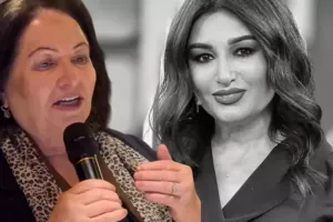 Dilarə Əliyevanın anası ilk dəfə