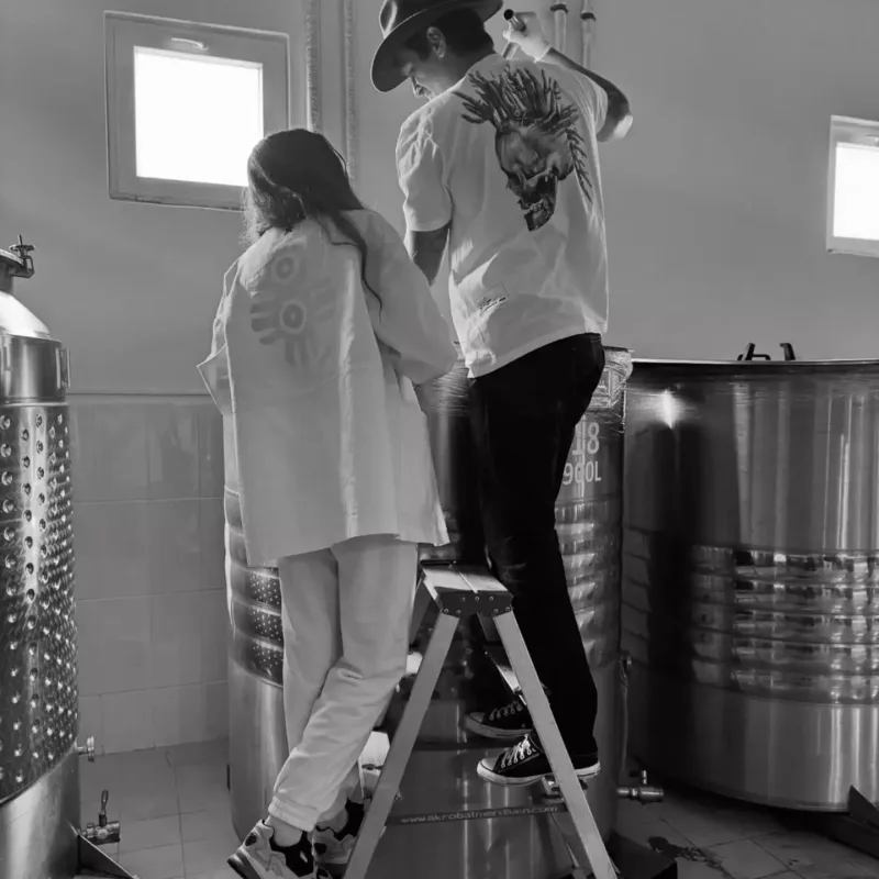 Ad günündə üzüm yığdı