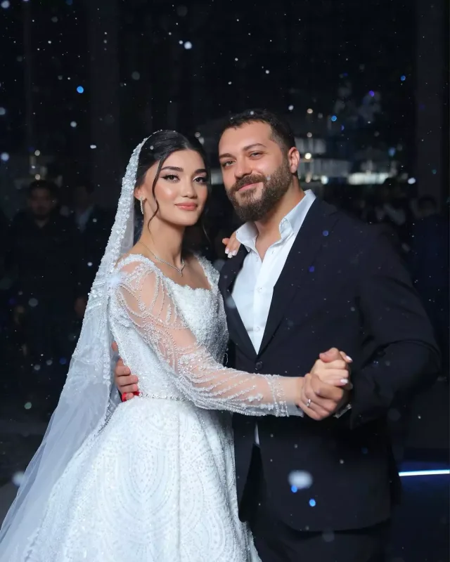 Toydan yeni şəkillər paylaşdılar