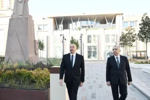Prezident “28 May”da yaradılan şəraitlə tanış oldu