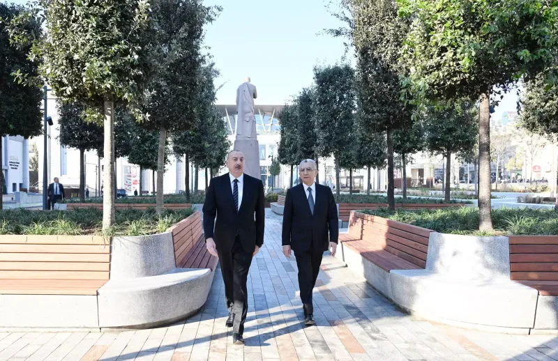 Prezident “28 May”da yaradılan şəraitlə tanış oldu