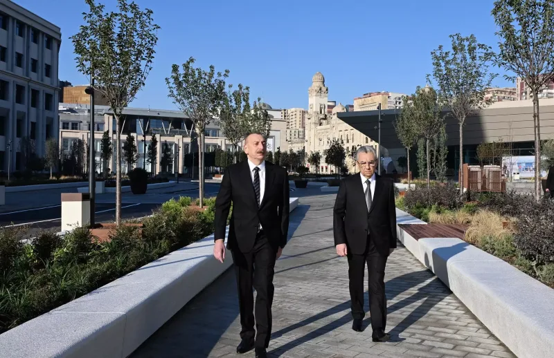 Prezident “28 May”da yaradılan şəraitlə tanış oldu