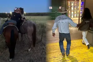 Bella Hadid kovboy sevgilisi ilə öpüşərkən