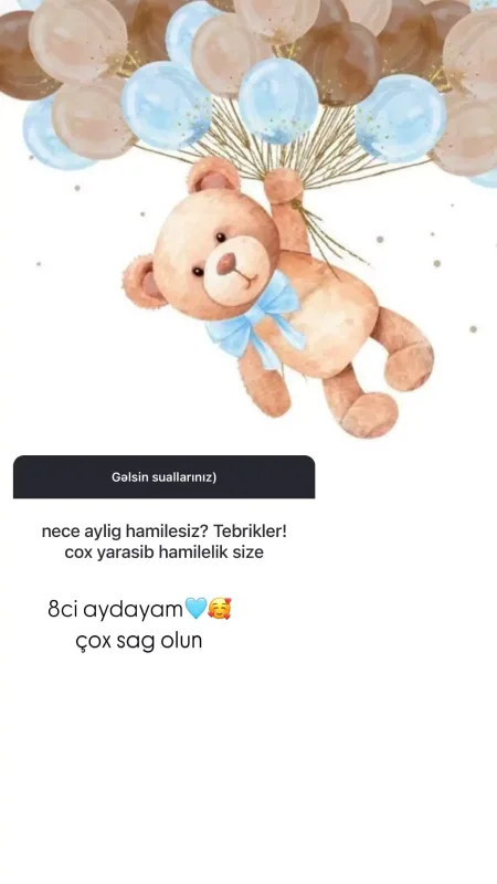 “Nə edim ki, qarnım gec çıxıb” - Hamiləliyi tənqid olunan Razi