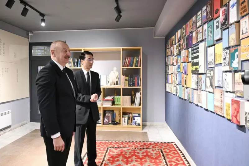 İlham Əliyevə “Çingiz Aytmatov” ordeni təqdim edildi - Fotolar