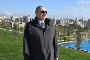 Prezident Mərkəzi Parkın üçüncü hissəsinin açılışında