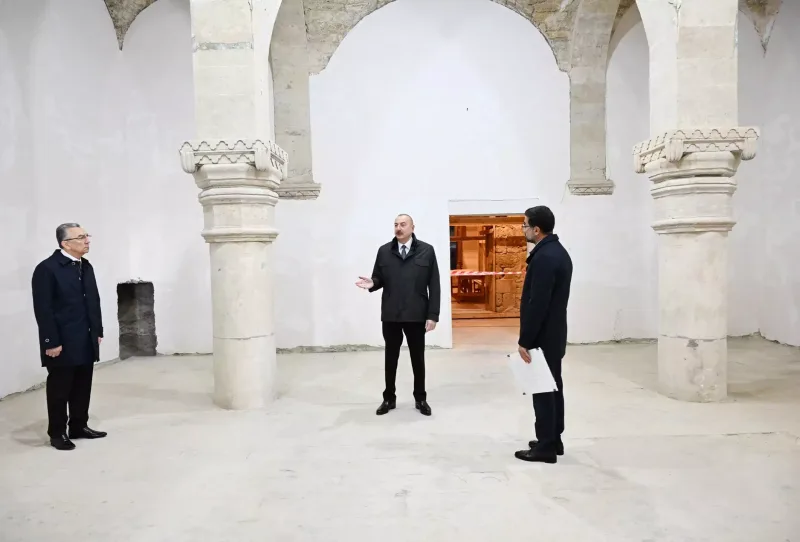 Prezident Mərkəzi Parkın üçüncü hissəsinin açılışında