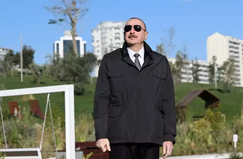 Prezident Mərkəzi Parkın üçüncü hissəsinin açılışında