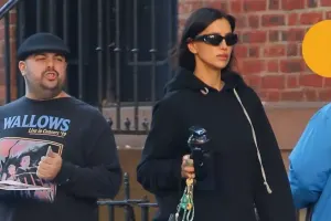 İrina küçədə belə görüntüləndi