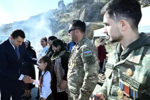 Qobustanda Zəfər bayramı…