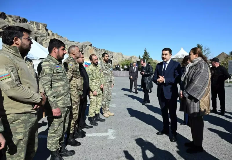 Qobustanda Zəfər bayramı…
