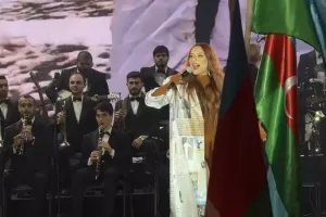 Tünzalə Ağayeva Sumqayıtda konsertdə