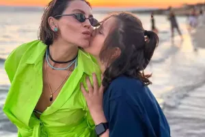 Günay oğlunun şəklini paylaşdı