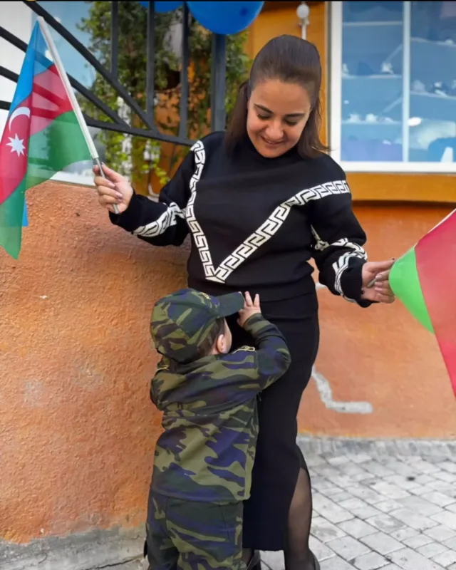 Ülviyyə Əliyeva oğlunu paylaşdı - Foto