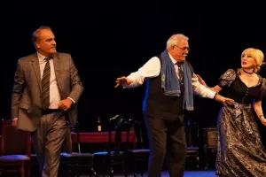 “Cəhənnəm sakinləri” tamaşası Şəkidə nümayiş olunub