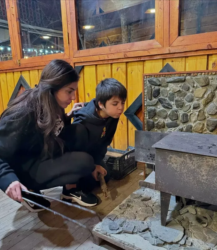 Sevincin övladları ilə payız tətili