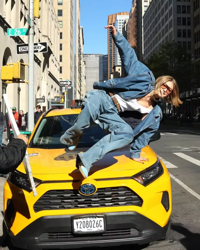 Cicinin küçə çəkilişi