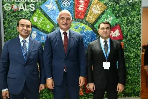 Adil Kərimli Türkiyənin mədəniyyət və turizm naziri ilə görüşüb