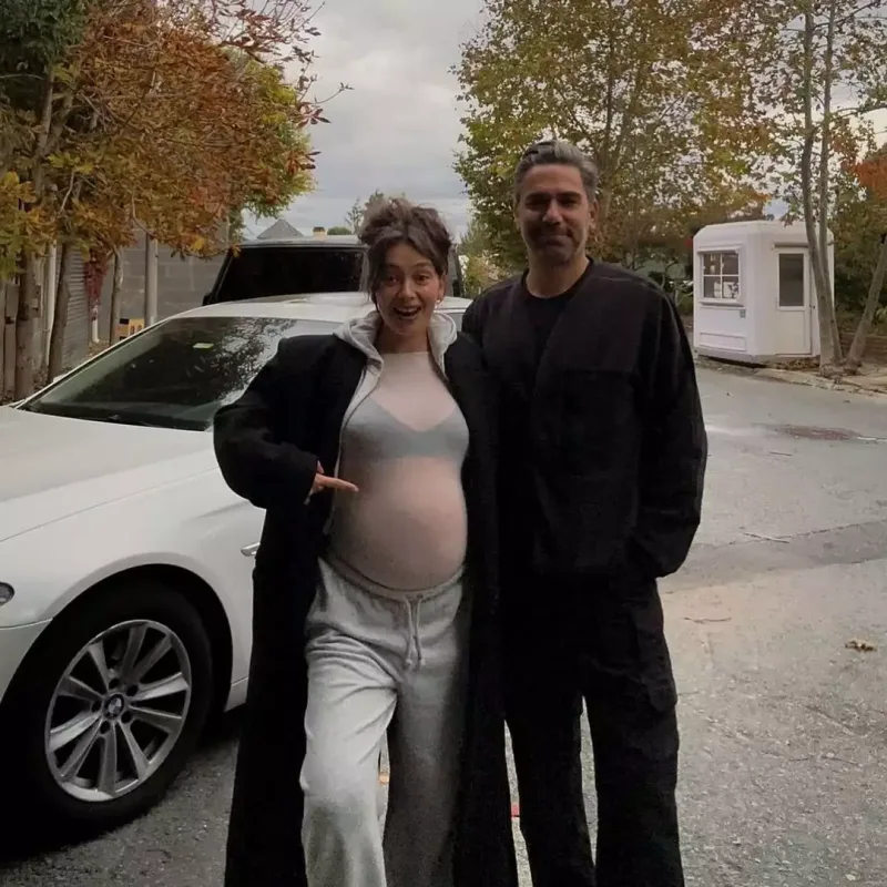 Neslihanla Kadirdən doğuş öncəsi şəkillər