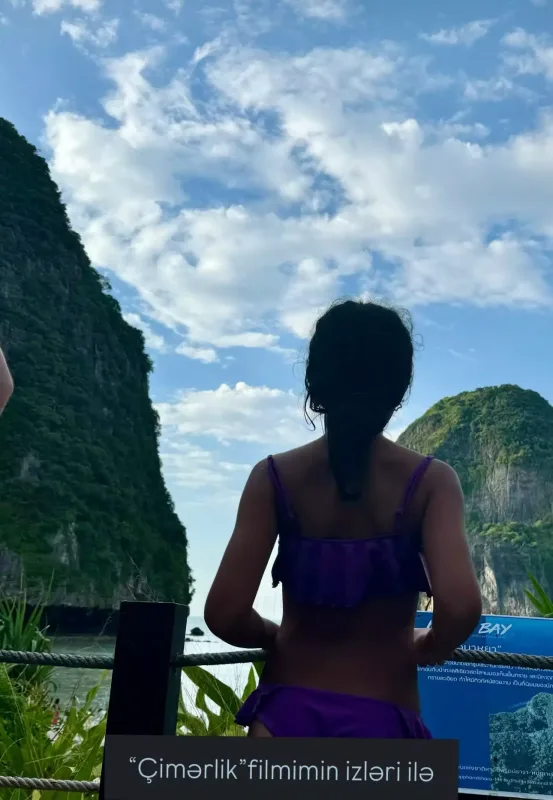 Kamilənin qızı ilə Tailand tətili