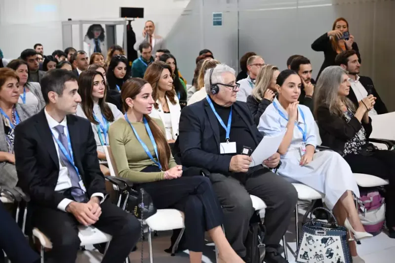 Leyla Əliyeva COP29 çərçivəsində müzakirələrdə iştirak etdi - Fotolar