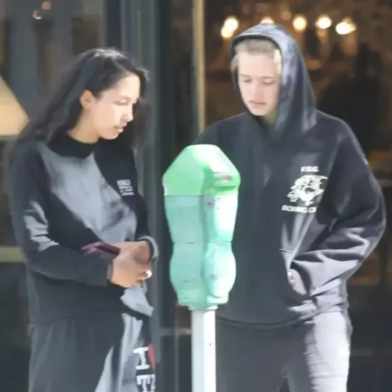 Ancelina və Bredin qızı Şaylo bu halda görüntüləndi