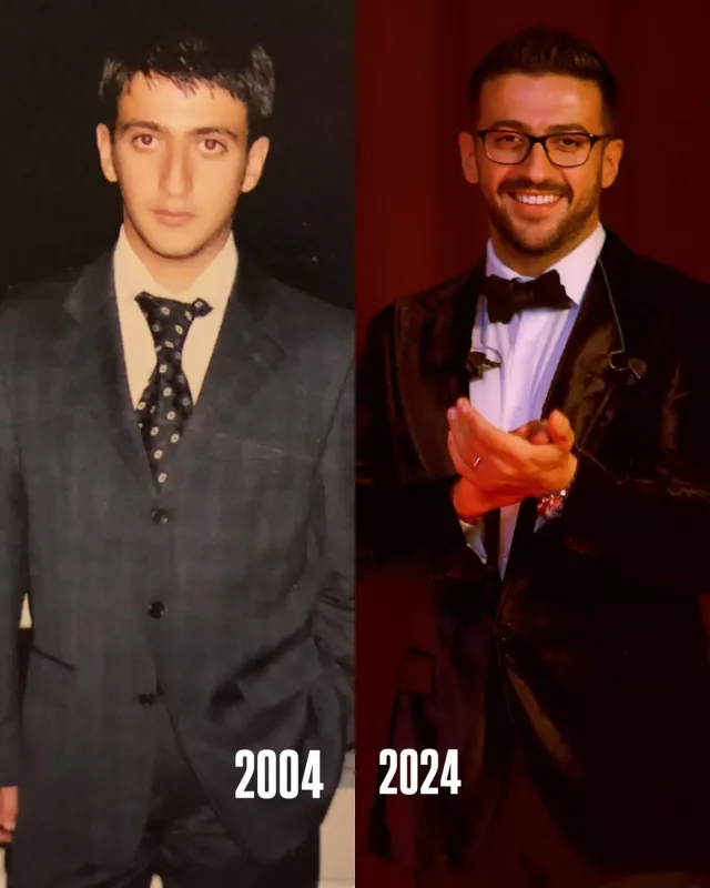 Abbas 20 il əvvəlki fotosunu paylaşdı