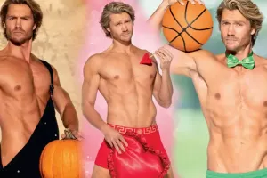 12 aya 12 yarıçılpaq şəkil!