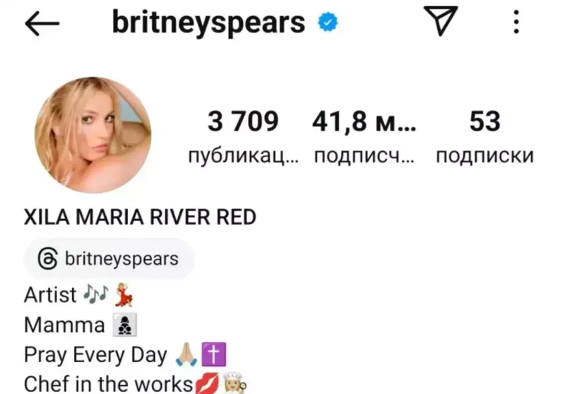 Özü ilə evlənən Britni Spirs adını dəyişdi