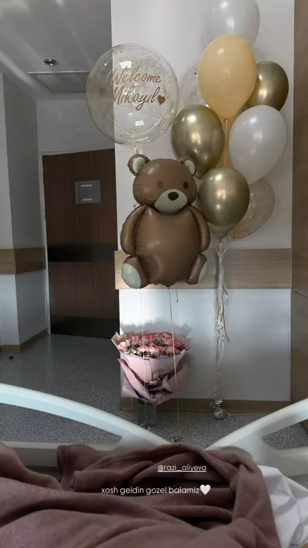 Razi Əliyeva  ana oldu