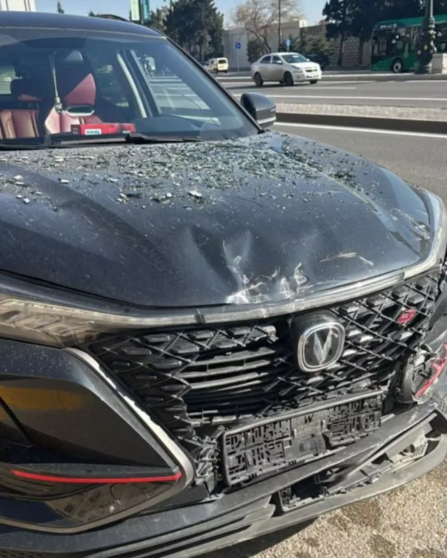 Taleh Yüzbəyovun xanımı qəzaya düşdü