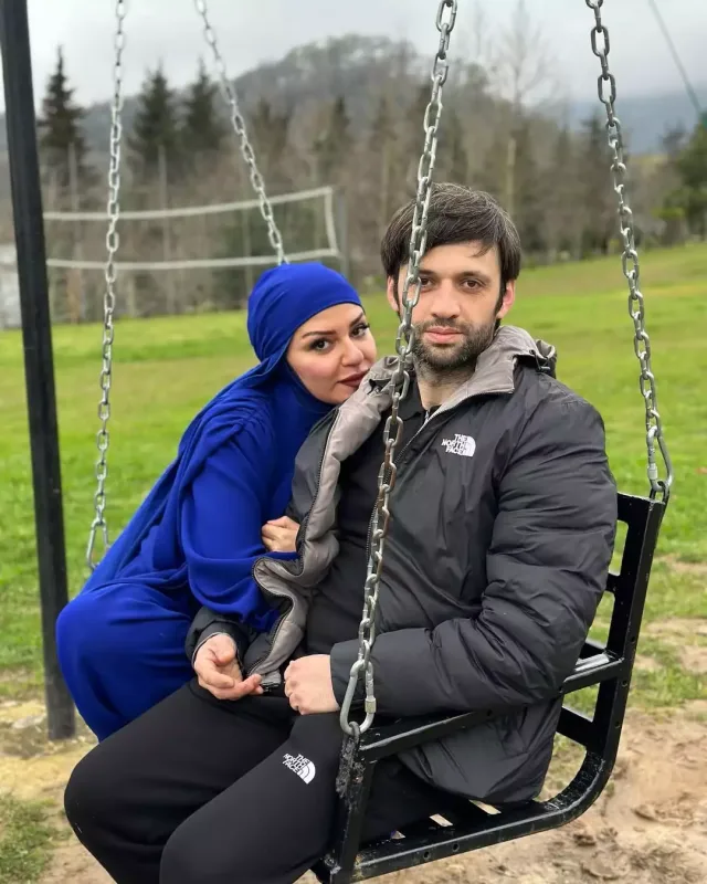 Xuramandan əri ilə fotolar