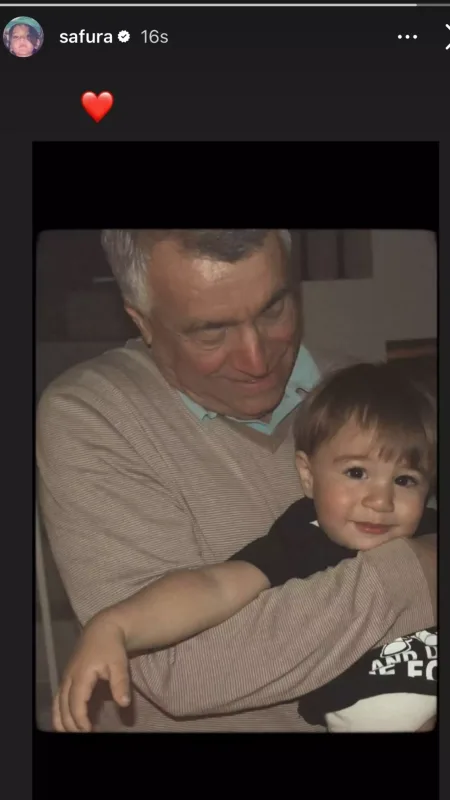 Safura mərhum qayınatasını paylaşdı - Foto