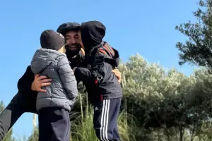 Azaddan övladları ilə fotolar