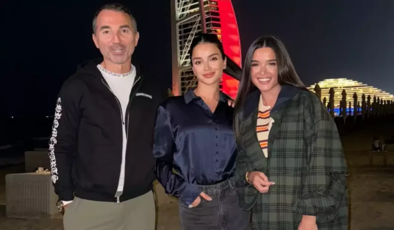 Rusiyalı aparıcı Adnan Əhmədzadə ilə Dubayda