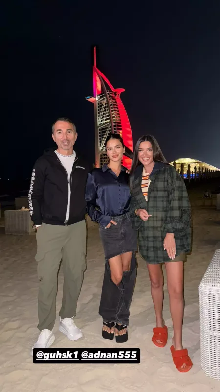 Rusiyalı aparıcı Adnan Əhmədzadə ilə Dubayda