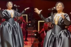 Sibel Can geyimi ilə müzakirə yaratdı