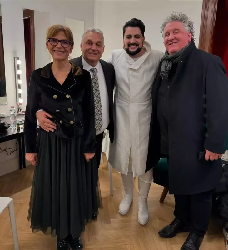 Yusif Eyvazov Macarıstanın baş naziri və xanımı ilə görüşdü