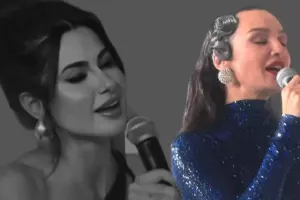 Aktrisalar mahnı oxudular