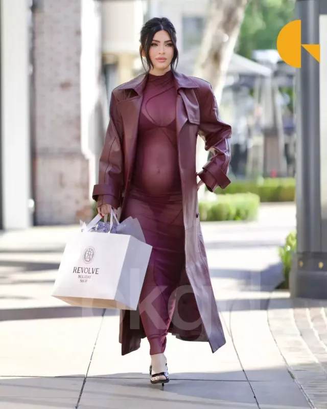 Meqan Foksun hamiləlik stili